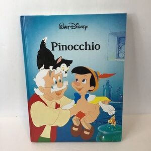 VTG 90's Classic Walt Disney PINOCCHIO Kids Book